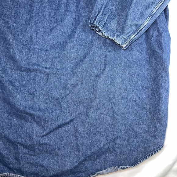 Ralph Lauren Blake Shirt Men’s Size XXL Blue Denim Button VTG *MODIFIED Sleeves - Picture 13 of 16